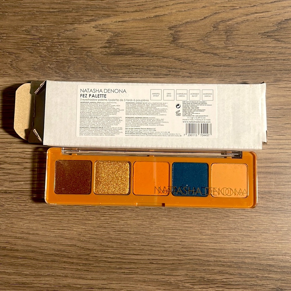 New Fez Eyeshadow Palette by Natasha Denona